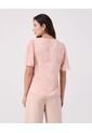 Blusa Para Mujer Manga Corta Color Rosa Marca Patprimo #30123620 de Patprimo