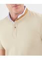 Polo Para Hombre Cuello Mao Sin Bolsillo Color Beige Marca Patprimo #44112659 de Patprimo