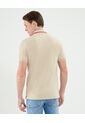 Polo Para Hombre Cuello Mao Sin Bolsillo Color Beige Marca Patprimo #44112659 de Patprimo