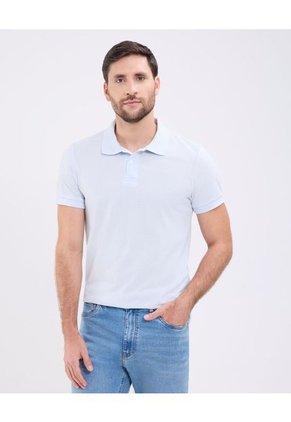 Polo Para Hombre Cuello Tejido Sin Bolsillo Color Azul Marca Patprimo #44112757