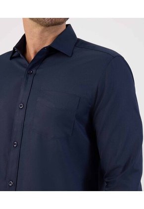 Camisa  Para Hombre Manga Larga Con Bolsillo Cuello I Color Azul Marca Patprimo #44017339