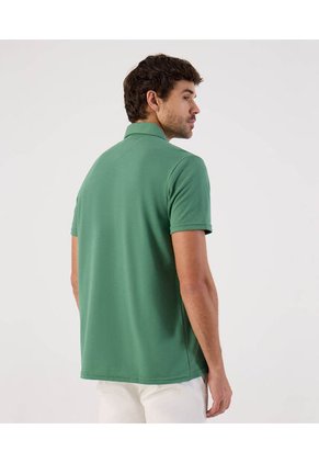 Polo  Para Hombre Cuello Maquina Con Bolsillo Color Verde Marca Patprimo #44111091
