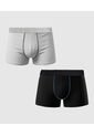 Boxer X2 Para Hombre Filete Medio Color Negro Marca Patprimo #44000527 de Patprimo