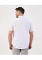 Camisa  Para Hombre Manga Corta Sin Bolsillo Cuello F Color Blanco Marca Patprimo #44017347 de Patprimo