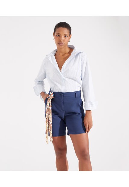 Bermuda  Para Mujer  Color Azul Marca Patprimo #30100335