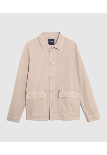 Chaqueta  Para Hombre Trucker Color Beige Marca Patprimo #44080347