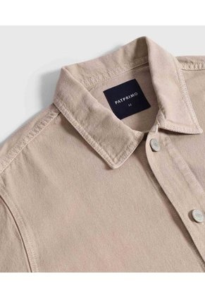 Chaqueta  Para Hombre Trucker Color Beige Marca Patprimo #44080347