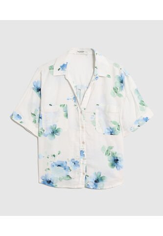 Camisa  Para Mujer Manga Larga Color Blanco Marca Patprimo #30010663 Patprimo