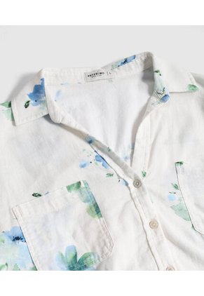 Camisa  Para Mujer Manga Larga Color Blanco Marca Patprimo #30010663