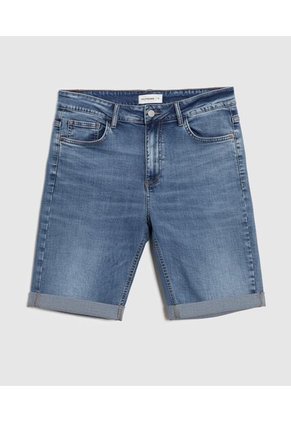 Bermuda Para Mujer Regular Largo Color Azul Marca Patprimo #30100395