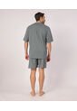Pijama  Para Hombre M/C P/C Color Gris Marca Patprimo #44040204 de Patprimo