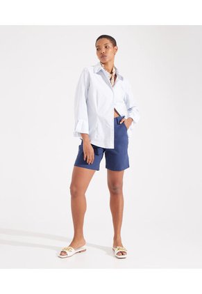 Bermuda  Para Mujer  Color Azul Marca Patprimo #30100335