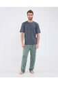 Pijama  Para Hombre M/C P/L Color Verde Marca Patprimo #44040231 de Patprimo