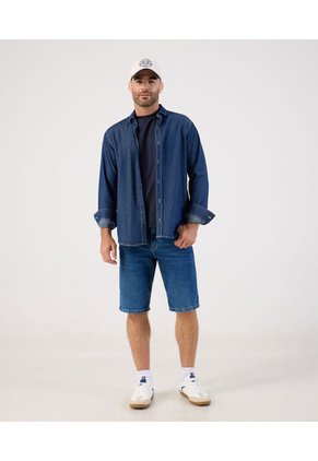 Bermuda  Para Hombre Slim Corto Color Azul Marca Patprimo #44100529