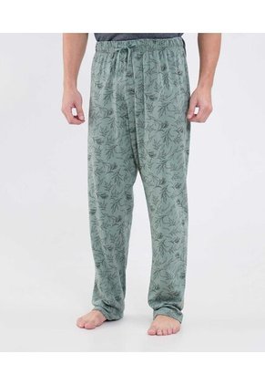 Pijama  Para Hombre M/C P/L Color Verde Marca Patprimo #44040231