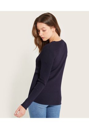 Saco  Para Mujer Abierto Color Azul Marca Patprimo #30330475