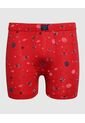 Pantaloncillo Infantil Niño Boxer Filete Medio Color Rojo Marca Patprimo #66000111 de Patprimo