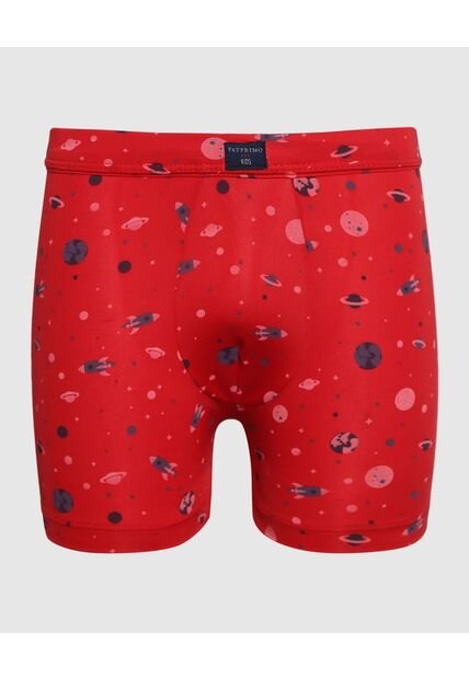 Pantaloncillo Infantil Niño Boxer Filete Medio Color Rojo Marca Patprimo #66000111