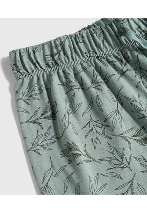 Pijama  Para Hombre M/C P/L Color Verde Marca Patprimo #44040231