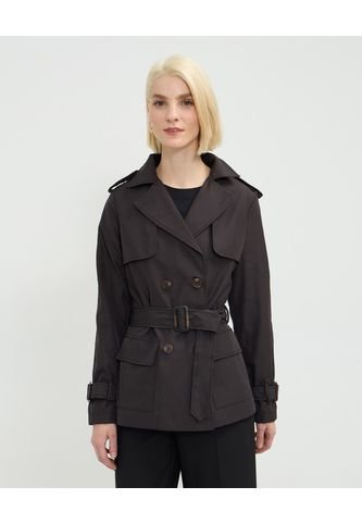 Chaqueta Para Mujer Trench Color Negro Marca Patprimo #30080555 Patprimo