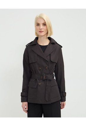 Chaqueta Para Mujer Trench Color Negro Marca Patprimo #30080555