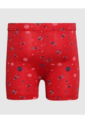 Pantaloncillo Infantil Niño Boxer Filete Medio Color Rojo Marca Patprimo #66000111