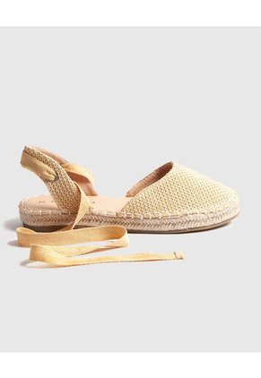 Espadrilles Para Mujer Espadrilas Color Beige Marca Patprimo #30700033