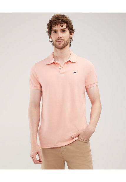 Polo Para Hombre Cuello Tejido Sin Bolsillo Color Rosado Marca Patprimo #44112316
