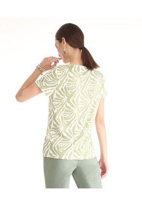 Camiseta Manga Corta Mujer Patprimo Verde 30093217-6310