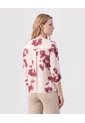 Blusa Manga 3/4 De Cuello Recto Para Mujer  Para Mujer Crema Patprimo de Patprimo