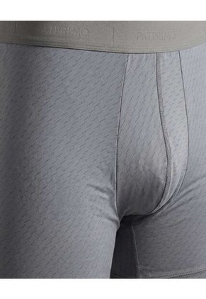 Bóxer Medio Con Estampado X1 Para Hombre Gris Patprimo