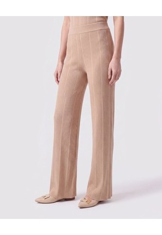 Pantalón De Caída Fluida Mujer  Para Mujer Café Patprimo Patprimo