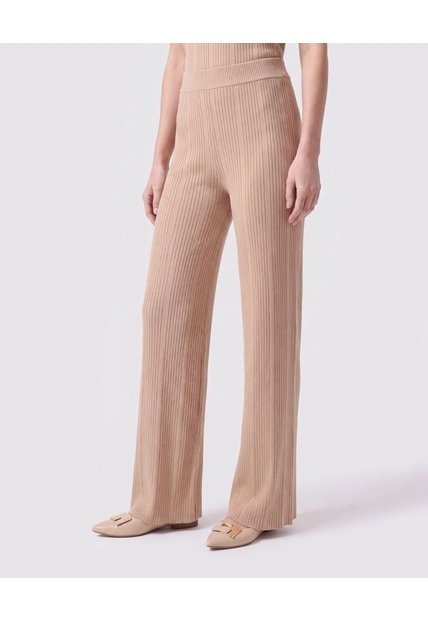 Pantalón De Caída Fluida Mujer  Para Mujer Café Patprimo
