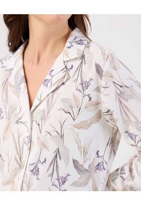 Camisa  Para Mujer Manga Larga Color Crema Marca Patprimo #30010772