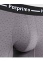 Boxer X1 Para Hombre Fleat Seamer Color Gris Marca Patprimo #44000474 de Patprimo