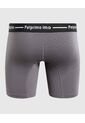 Boxer X1 Para Hombre Fleat Seamer Color Gris Marca Patprimo #44000474 de Patprimo