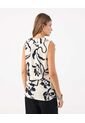 Blusa De Escote Profundo Con Boleros Frontales  Para Mujer Crema Patprimo de Patprimo