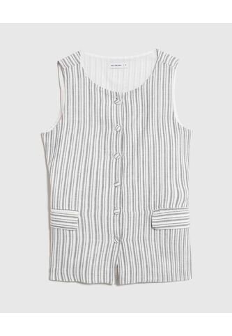 Blusa  Para Mujer Manga Sisa Color Crema Marca Patprimo #30127885 Patprimo
