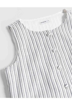 Blusa  Para Mujer Manga Sisa Color Crema Marca Patprimo #30127885