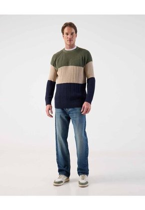 Buzo  Para Hombre Cuello Redondo Color Verde Marca Patprimo #44060319