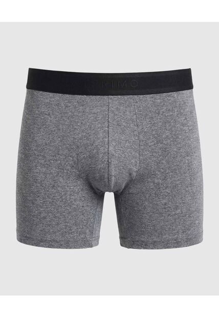 Bóxer Medio Unicolor  X1 Para Hombre Gris Patprimo