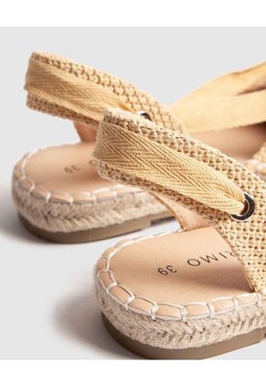 Espadrilles Para Mujer Espadrilas Color Beige Marca Patprimo #30700033