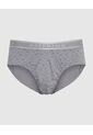 Boxer Slip Con Elástico Contramarcado X1 Para Hombre Gris Patprimo de Patprimo