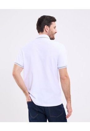 Polo Para Hombre Cuello Tejido Sin Bolsillo Color Blanco Marca Patprimo #44112739