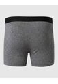 Bóxer Medio Unicolor  X1 Para Hombre Gris Patprimo de Patprimo