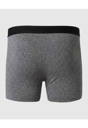 Bóxer Medio Unicolor  X1 Para Hombre Gris Patprimo