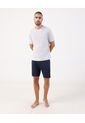 Pijama Corta De Camiseta Y Pantaloneta  Para Hombre Gris Patprimo de Patprimo