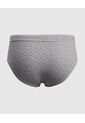 Boxer Slip Con Elástico Contramarcado X1 Para Hombre Gris Patprimo de Patprimo