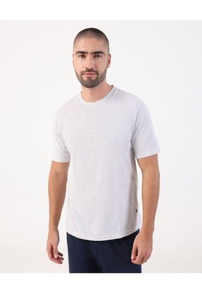 Pijama Corta De Camiseta Y Pantaloneta Para Hombre Gris Patprimo