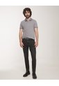 Polo Texturizada  Para Hombre Gris Patprimo de Patprimo